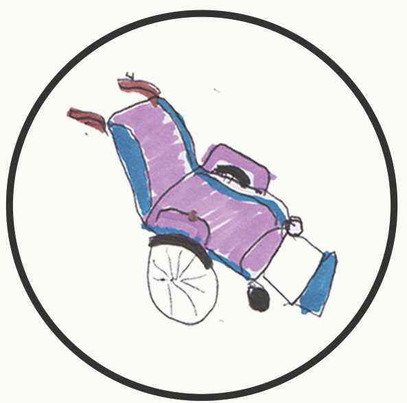 Stylish wheelchair
